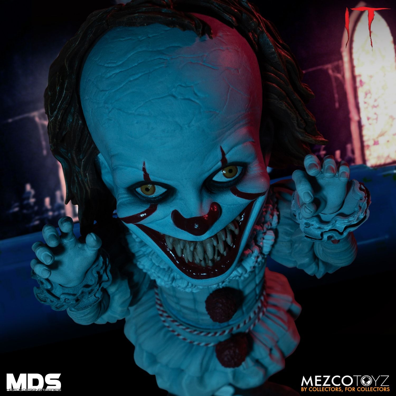Mezco - Designer Series - IT (2017) - Deluxe Pennywise - Marvelous Toys