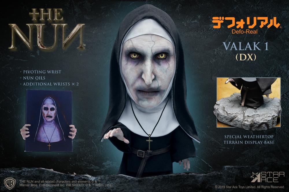 Star Ace Toys - Defo-Real - The Conjuring: The Nun - Valak (Closed Mouth) (DX) - Marvelous Toys