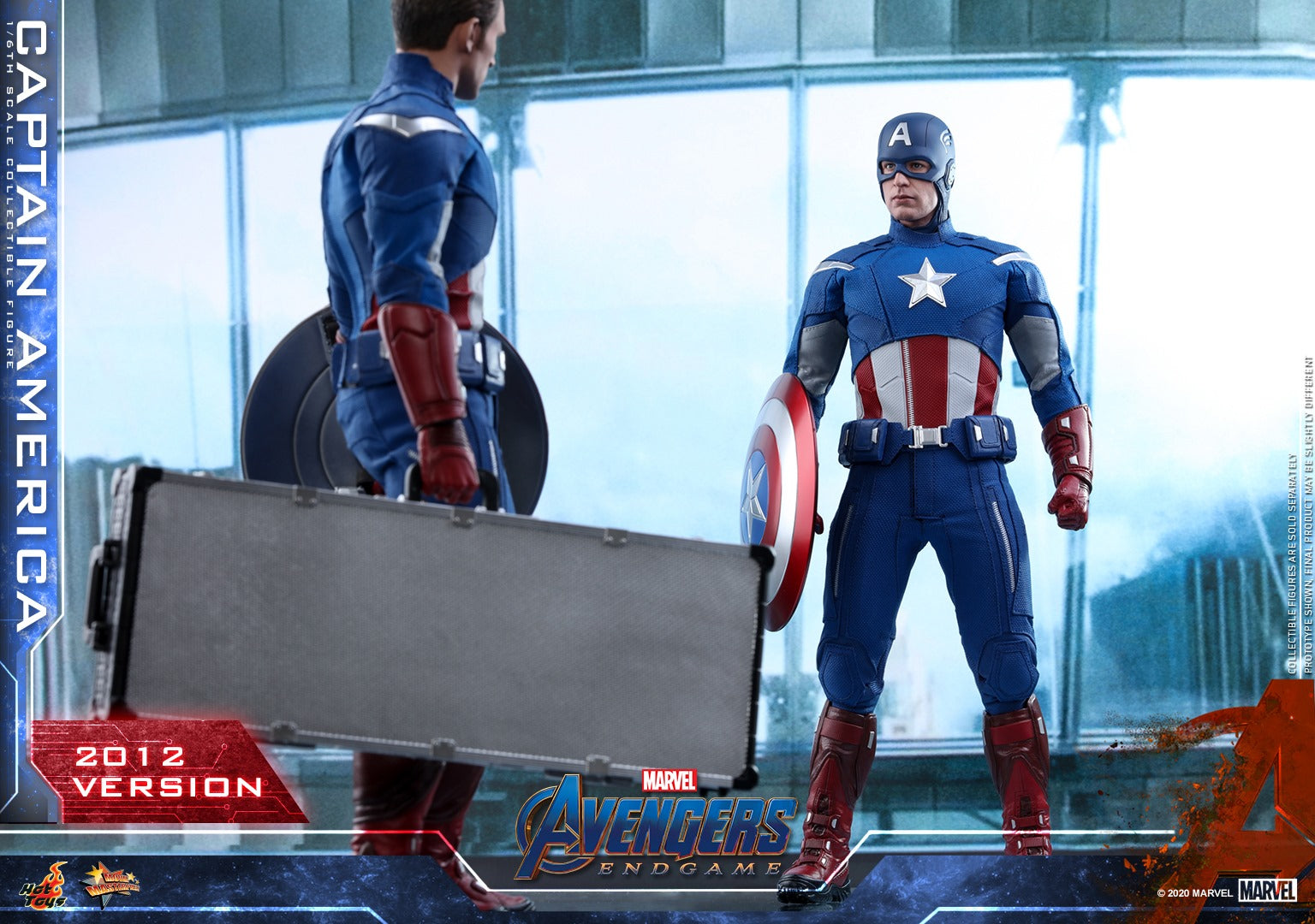 Hot Toys - MMS563 - Avengers: Endgame - Captain America (2012 Version)