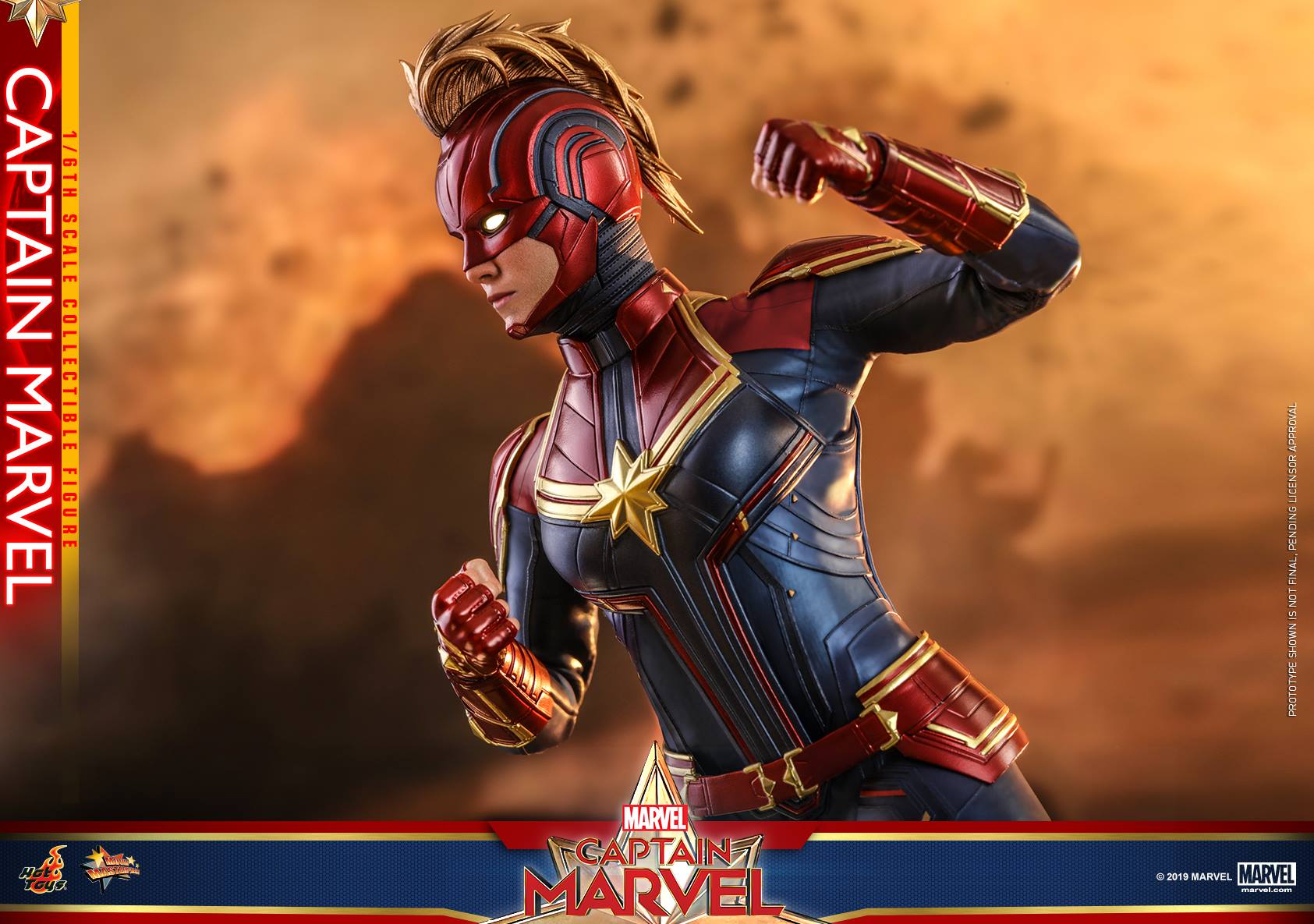 Hot Toys - MMS521 - Captain Marvel - Captain Marvel - Marvelous Toys