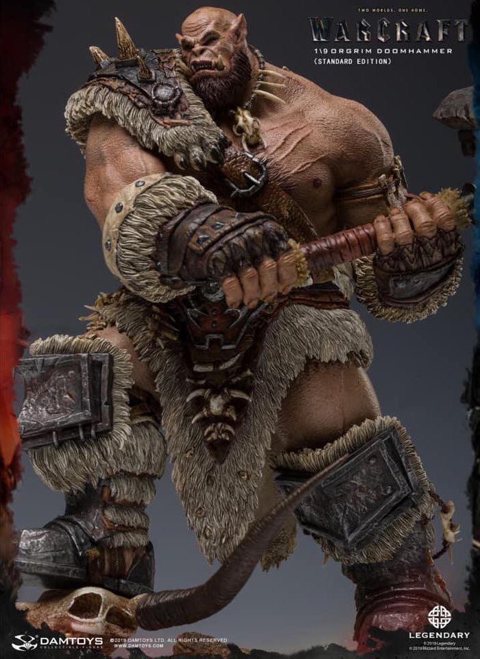 Damtoys - Epic Series - Warcraft - Orgrim Doomhammer (Standard Ver.) (1/9 Scale) - Marvelous Toys