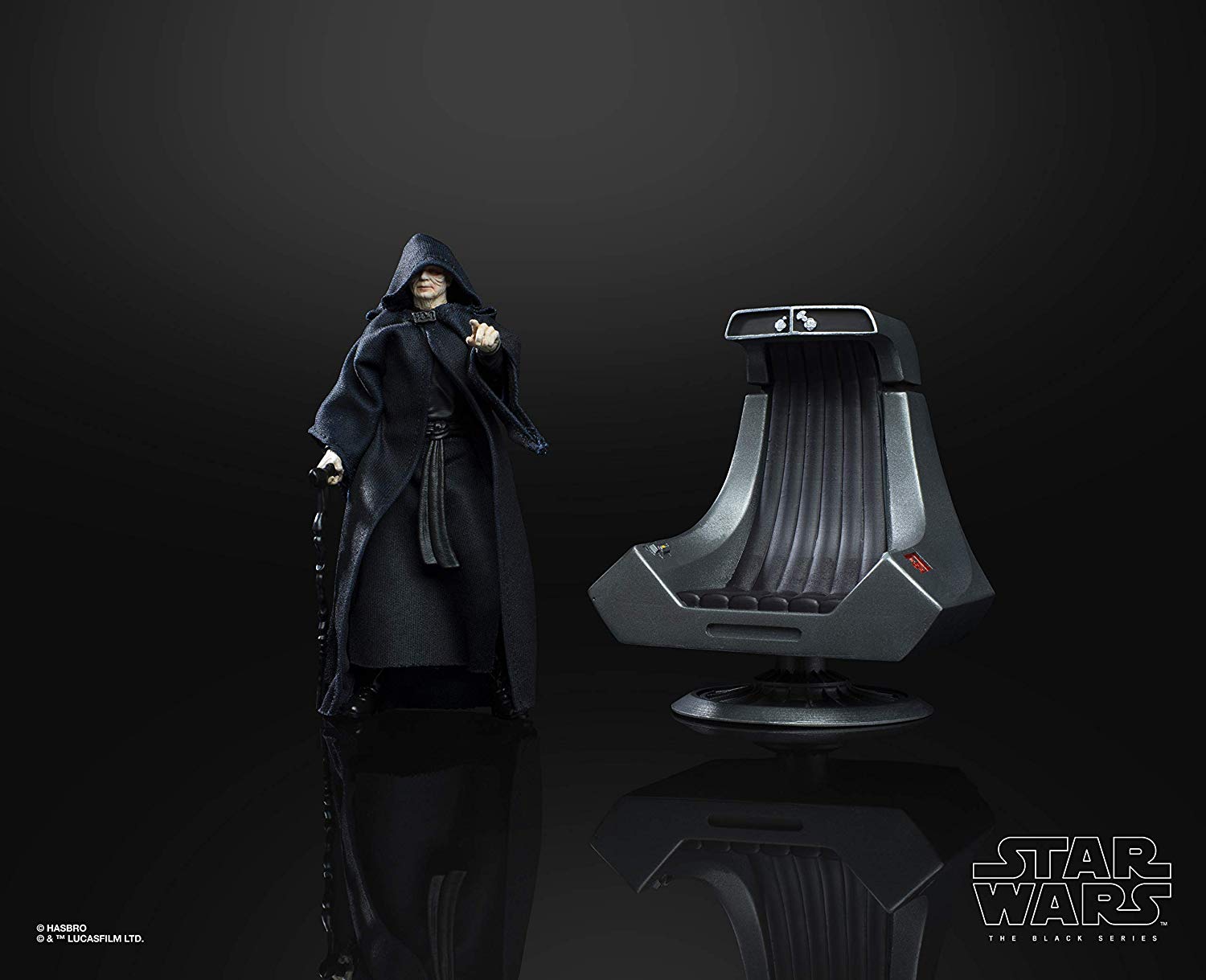 Hasbro - Star Wars: The Black Series - Emperor Palpatine and Throne - Marvelous Toys