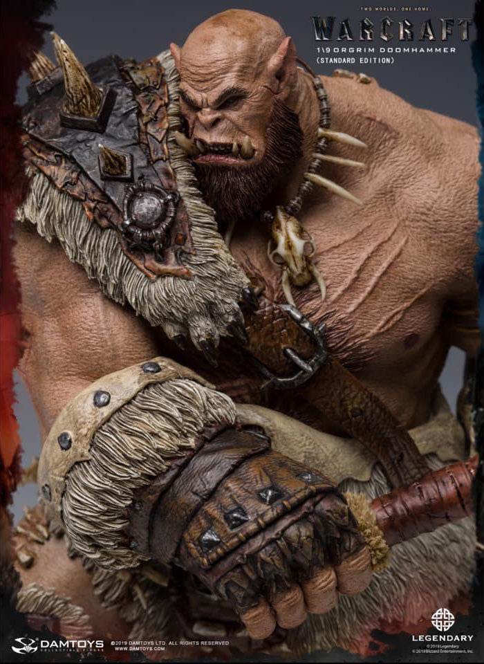 Damtoys - Epic Series - Warcraft - Orgrim Doomhammer (Standard Ver.) (1/9 Scale) - Marvelous Toys