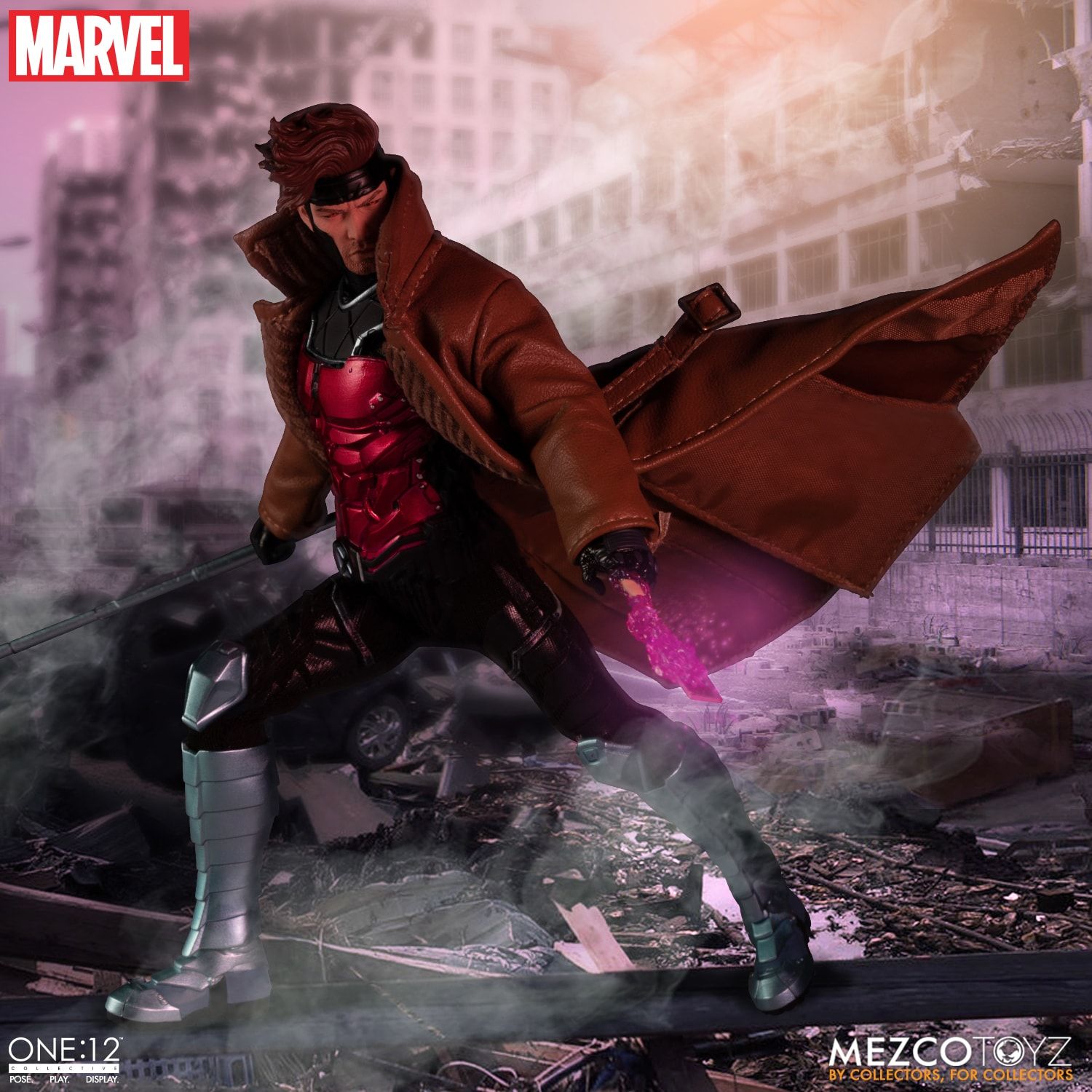 Mezco - One:12 Collcective - Marvel&#39;s X-Men - Gambit - Marvelous Toys