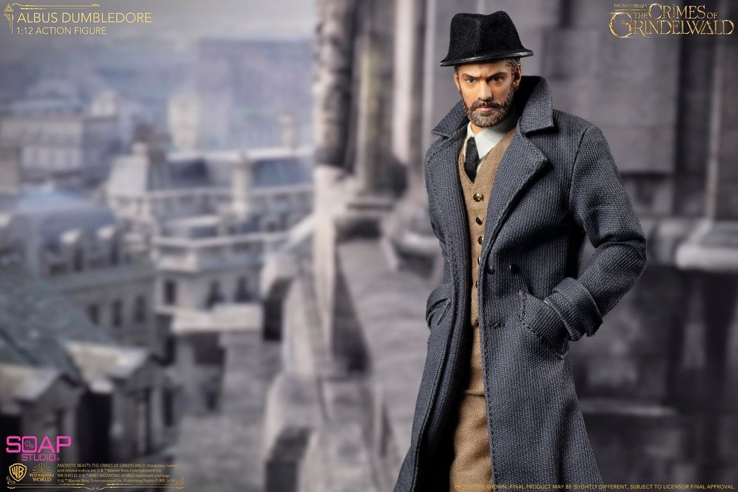 Soap Studio - Fantastic Beasts: The Crimes of Grindelwald - Albus Dumbledore (1/12 Scale) - Marvelous Toys