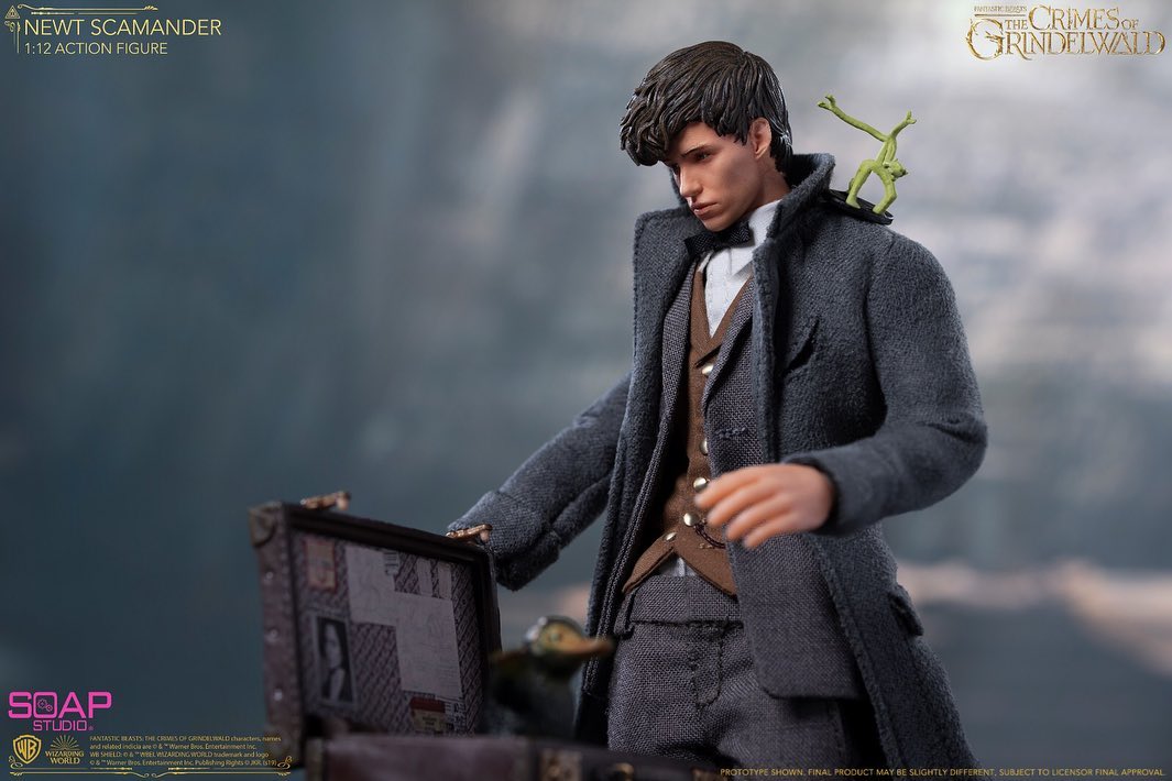 Soap Studio - Fantastic Beasts: The Crimes of Grindelwald - Newt Scamander (1/12 Scale) - Marvelous Toys
