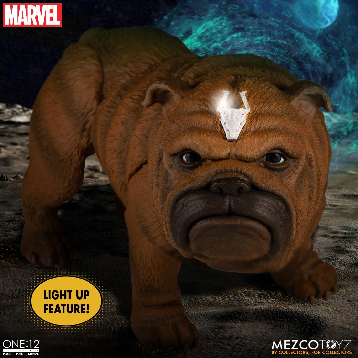 Mezco - One:12 Collective - Marvel - Black Bolt & Lockjaw - Marvelous Toys