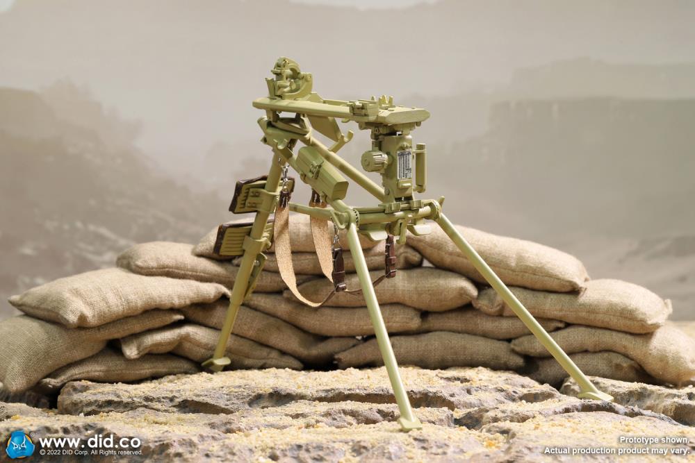 DiD - MG34 Tripod Accessory Kit (Yellow) (1/6 Scale) - Marvelous Toys