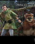 Hot Toys - MMS551 - Star Wars: Return of the Jedi - Princess Leia and Wicket - Marvelous Toys