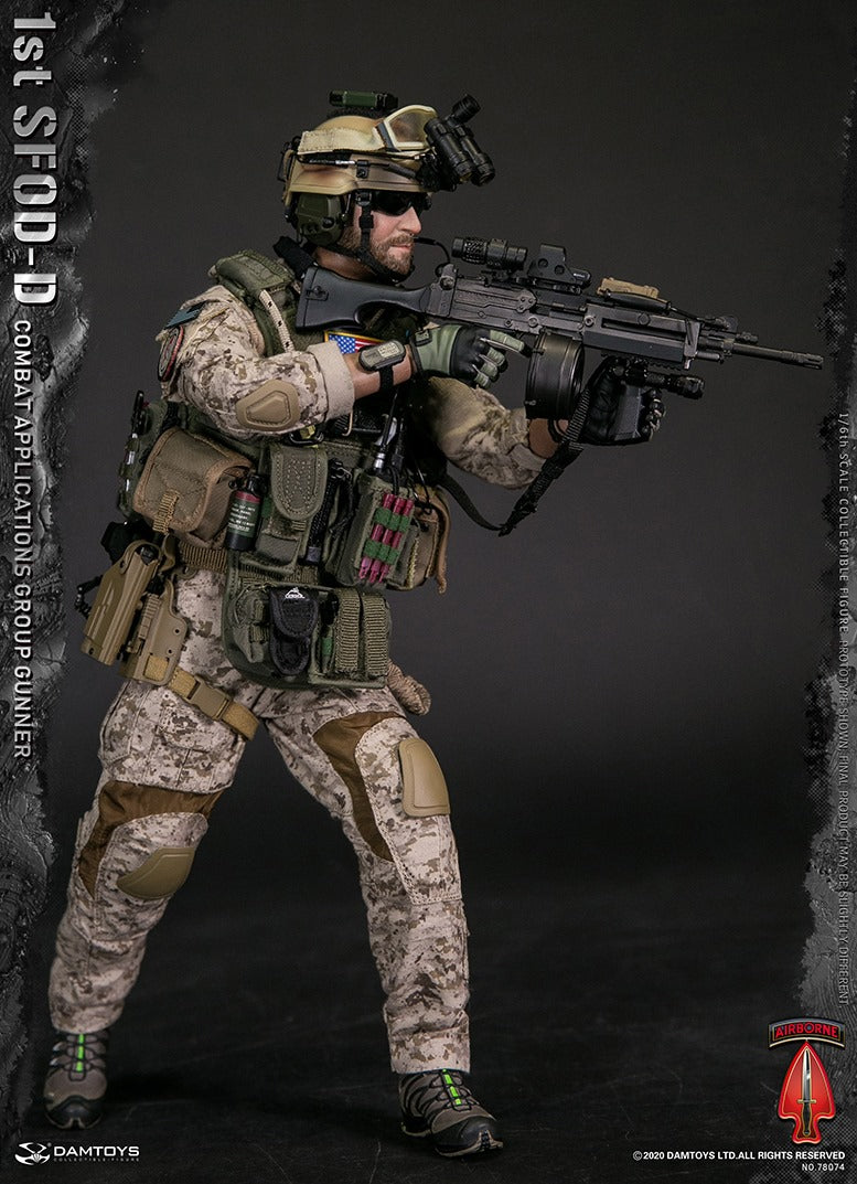 Damtoys - Elite Series - 1st SFOD-D Combat Applications Group Gunner