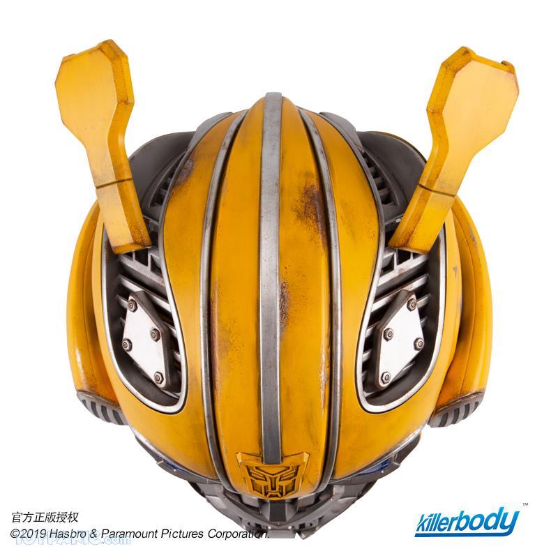 Killerbody - 1:1 Scale High End Replica - Transformers: Bumblebee - Bumblebee Helmet - Marvelous Toys