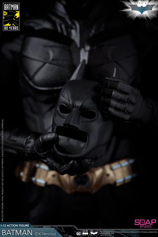 Soap Studio - The Dark Knight Trilogy - Batman (DX Edition) (1/12 Scale) - Marvelous Toys