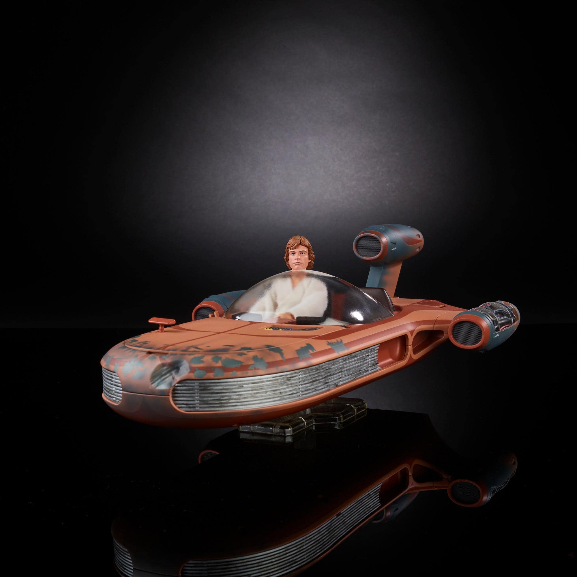 Hasbro - Star Wars The Black Series - 6" Figure - Luke Skywalker with X-34 Landspeeder - Marvelous Toys