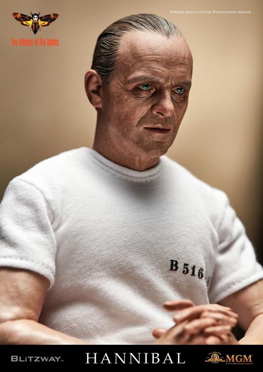 Blitzway - The Silence of the Lambs - Hannibal Lecter (White Prison Uniform Ver.) - Marvelous Toys