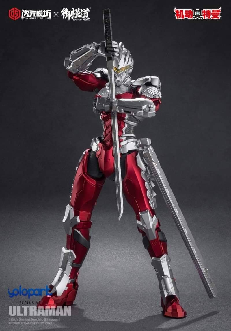 Dimension Studio x Model Principle - Ultraman 2011 - Ultraman Suit Ver 7.3 Model Kit (1/6 Scale) (Metallic Color Ver.) - Marvelous Toys