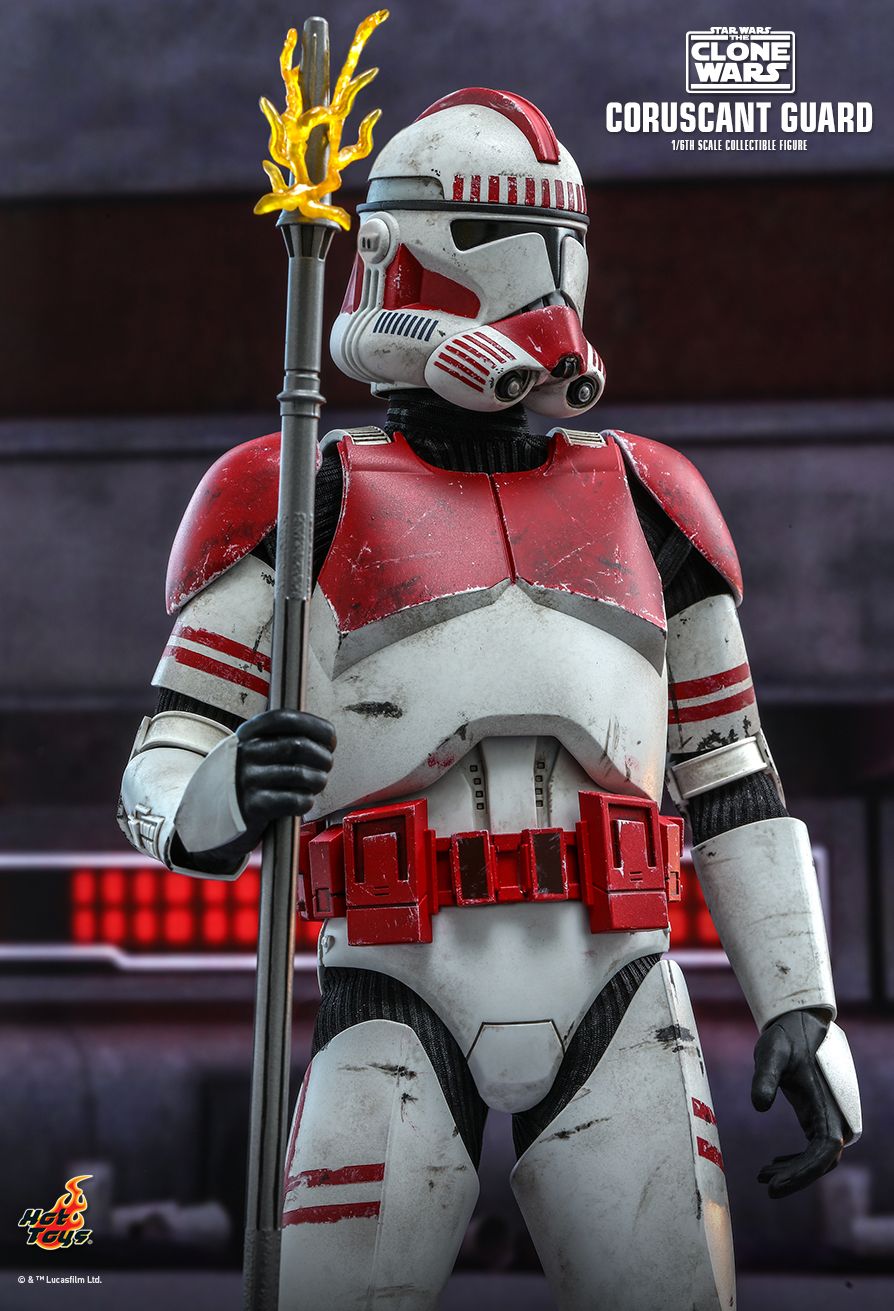 Hot Toys - TMS025 - Star Wars: The Clone Wars - Coruscant Guard - Marvelous Toys