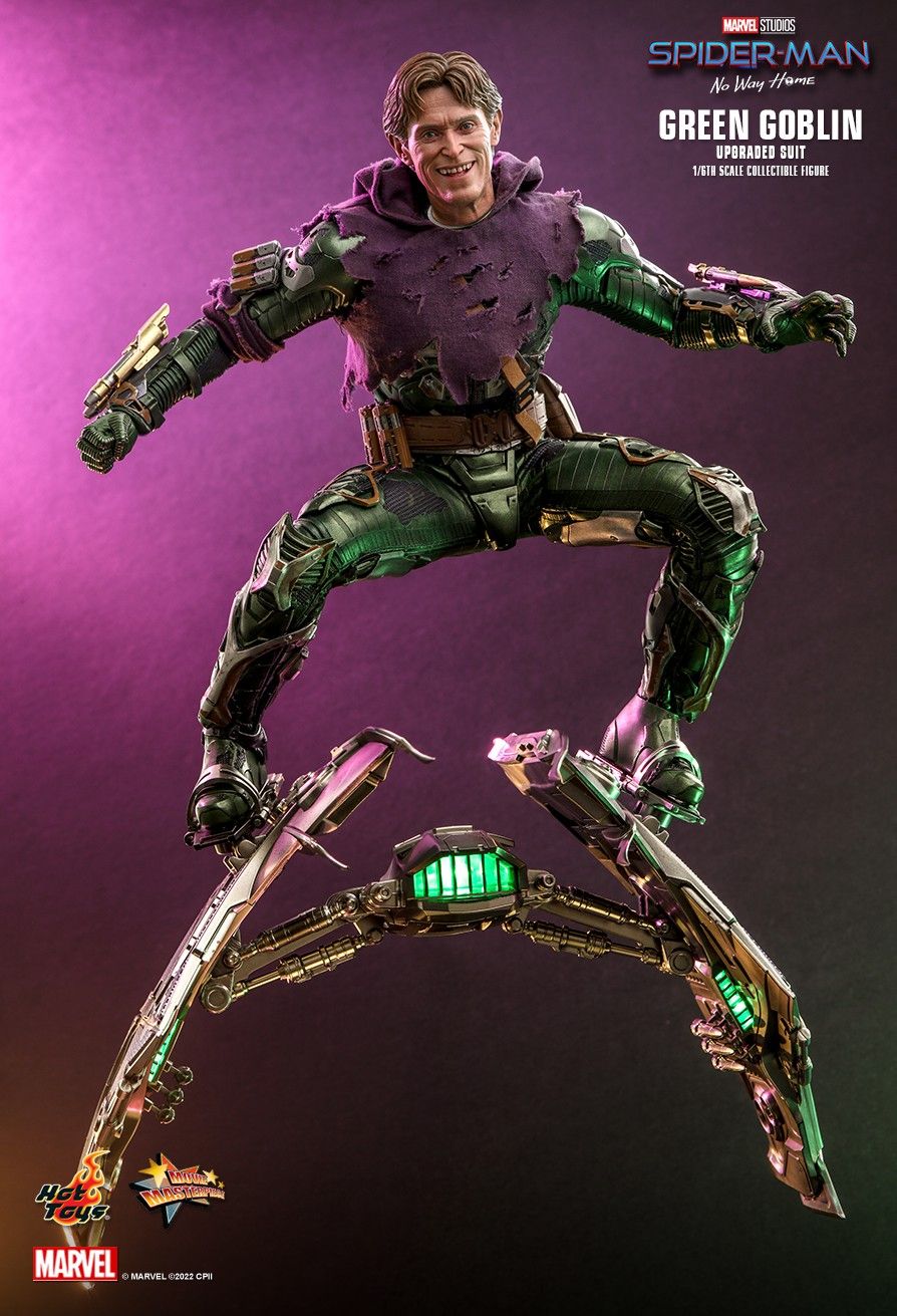 Hot Toys - MMS674 - Spider-Man: No Way Home - Green Goblin (Upgraded Suit) - Marvelous Toys