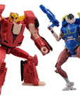 TakaraTomy - Street Fighter II X Transformers - Ken (Hot Rod) vs. Chun-Li (Arcee) 2-Pack (TakaraTomy Mall Exclusive) - Marvelous Toys