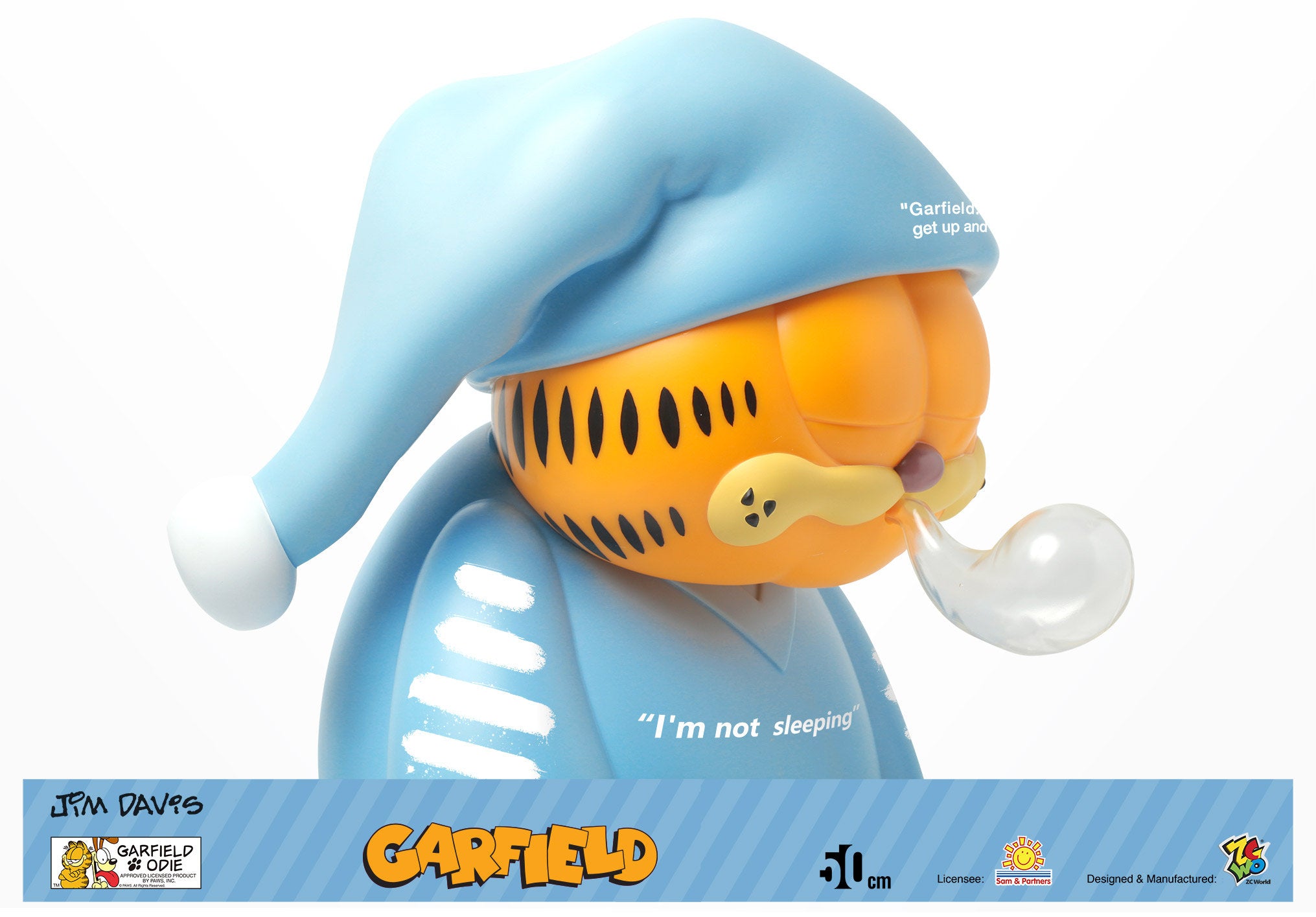 ZC World - Jumbo Size 50cm - Garfield - "I am not Sleeping" - Marvelous Toys
