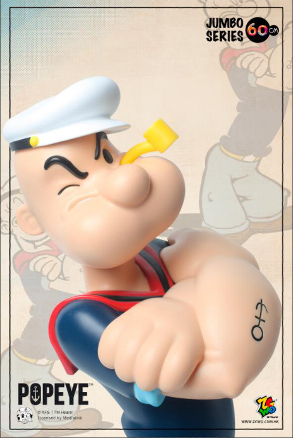 ZC World - Jumbo Size 60cm - Popeye (Retro) (90th Anniversary) - Marvelous Toys