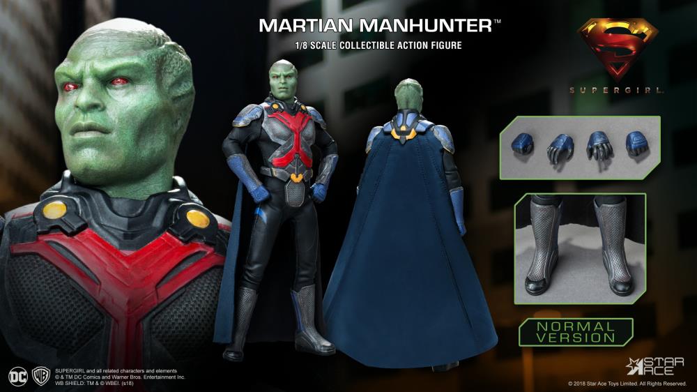 Star Ace Toys - Supergirl - Martian Manhunter (J&#39;onn J&#39;onzz) (Regular) (1/8 Scale) - Marvelous Toys