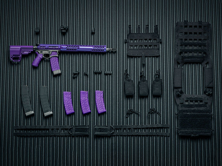 Very Cool - VCL-1013-E - Weapon & Gear Set (Amethyst) (1/6 Scale) - Marvelous Toys