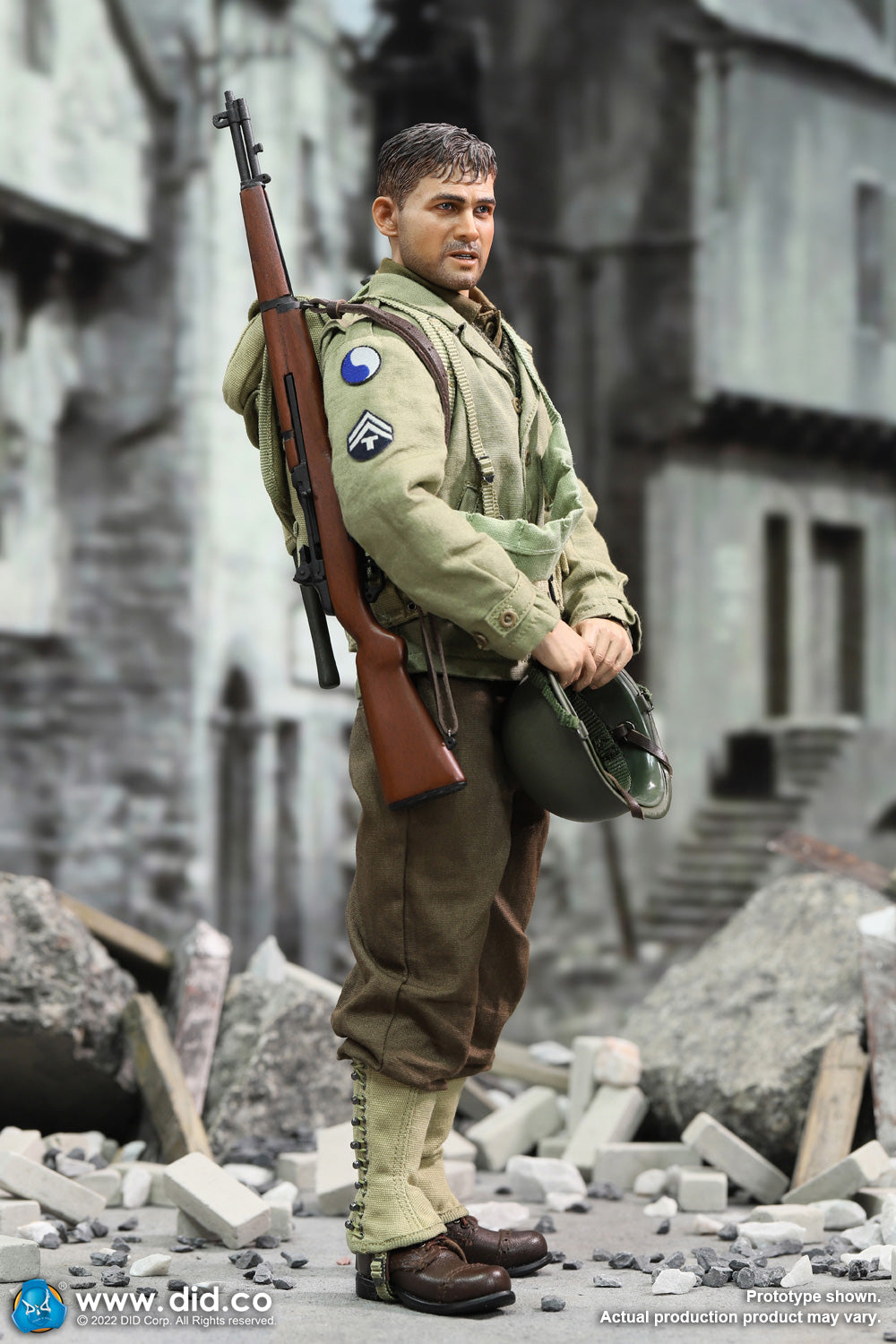 DiD - A80156 - World War II - 29th Infantry Technician - Corporal Upham - Marvelous Toys