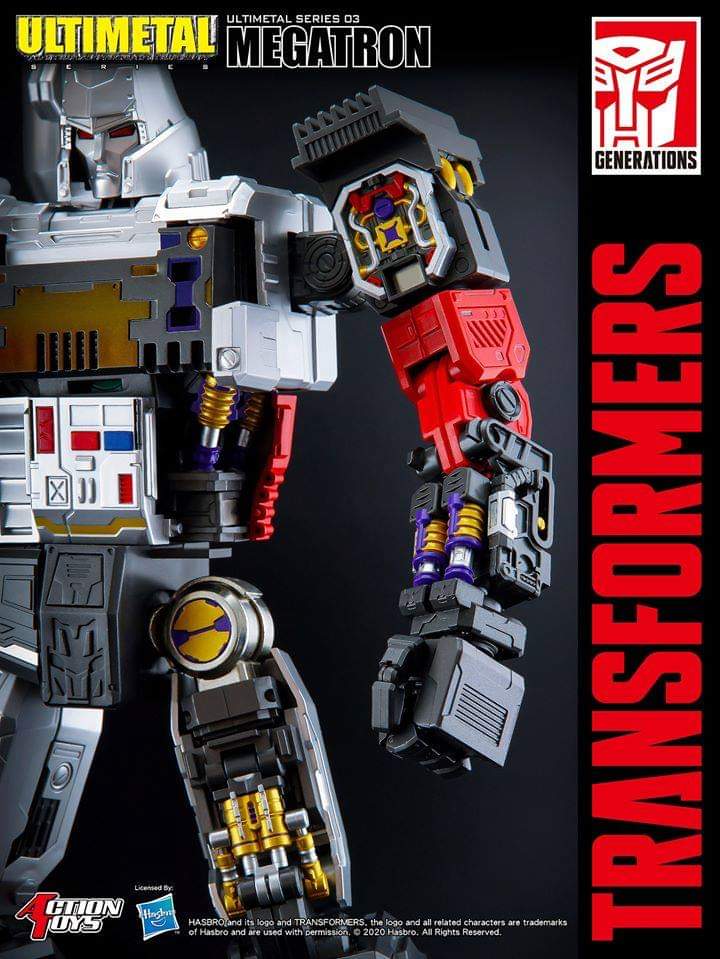 Action Toys - Ultimetal UM-03 - Transformers - Megatron - Marvelous Toys