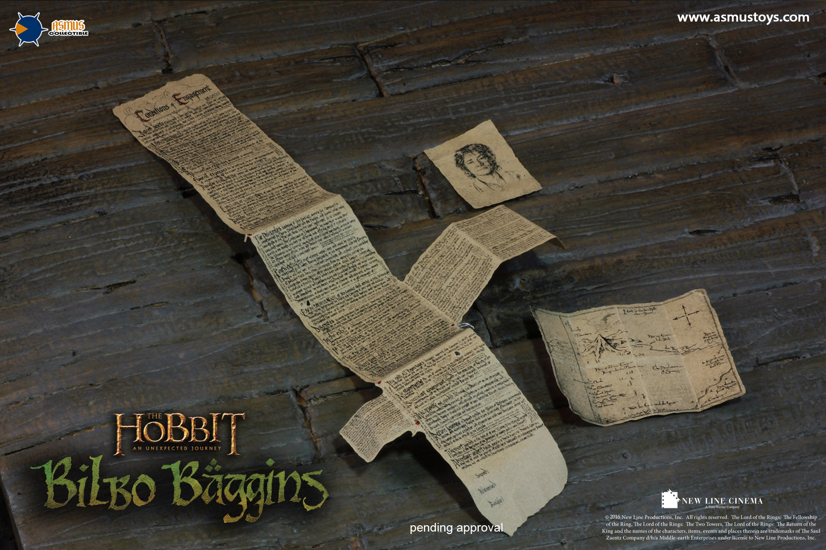 Asmus Toys - Heroes of Middle-Earth - The Hobbit - Bilbo Baggins (1/6 Scale) - Marvelous Toys