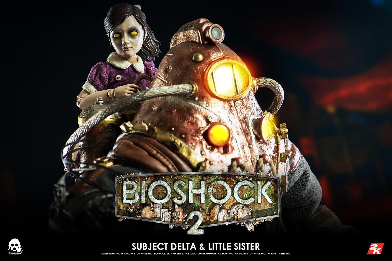 ThreeZero - BioShock 2 - Subject Delta and Little Sister (1/6 Scale) (Deluxe Version) - Marvelous Toys