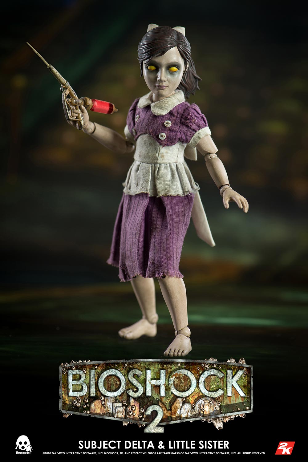 ThreeZero - BioShock 2 - Subject Delta and Little Sister (1/6 Scale) (Standard Version) - Marvelous Toys