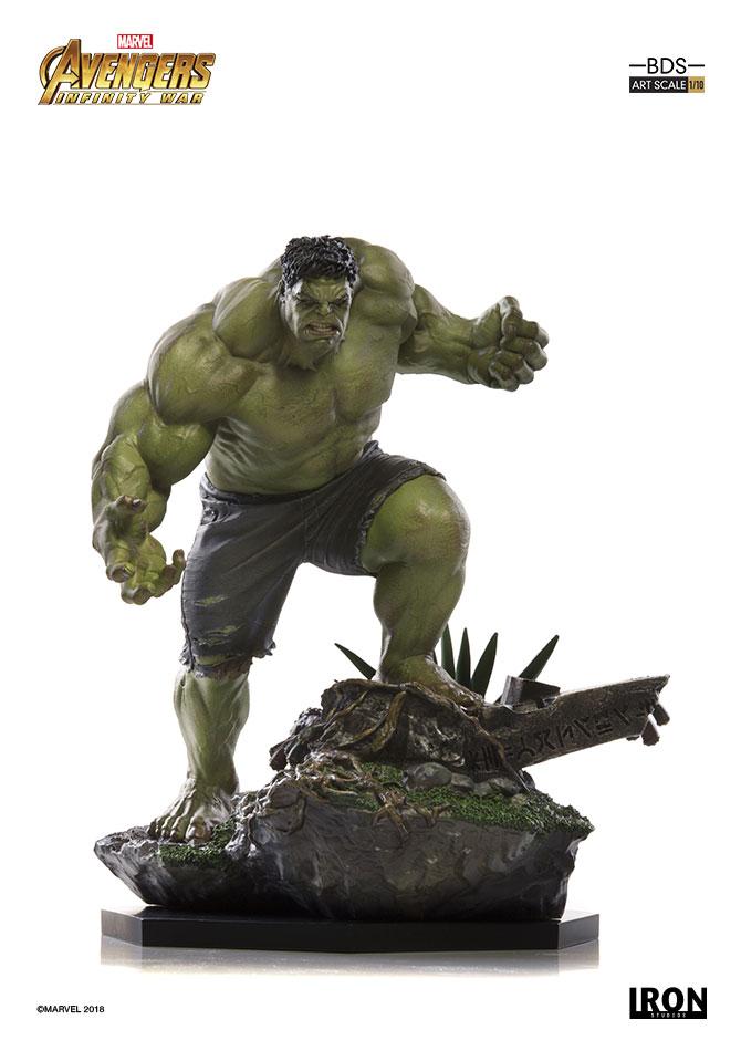 Iron Studios - 1:10 BDS Art Scale Statue - Avengers: Infinity War - Hulk - Marvelous Toys