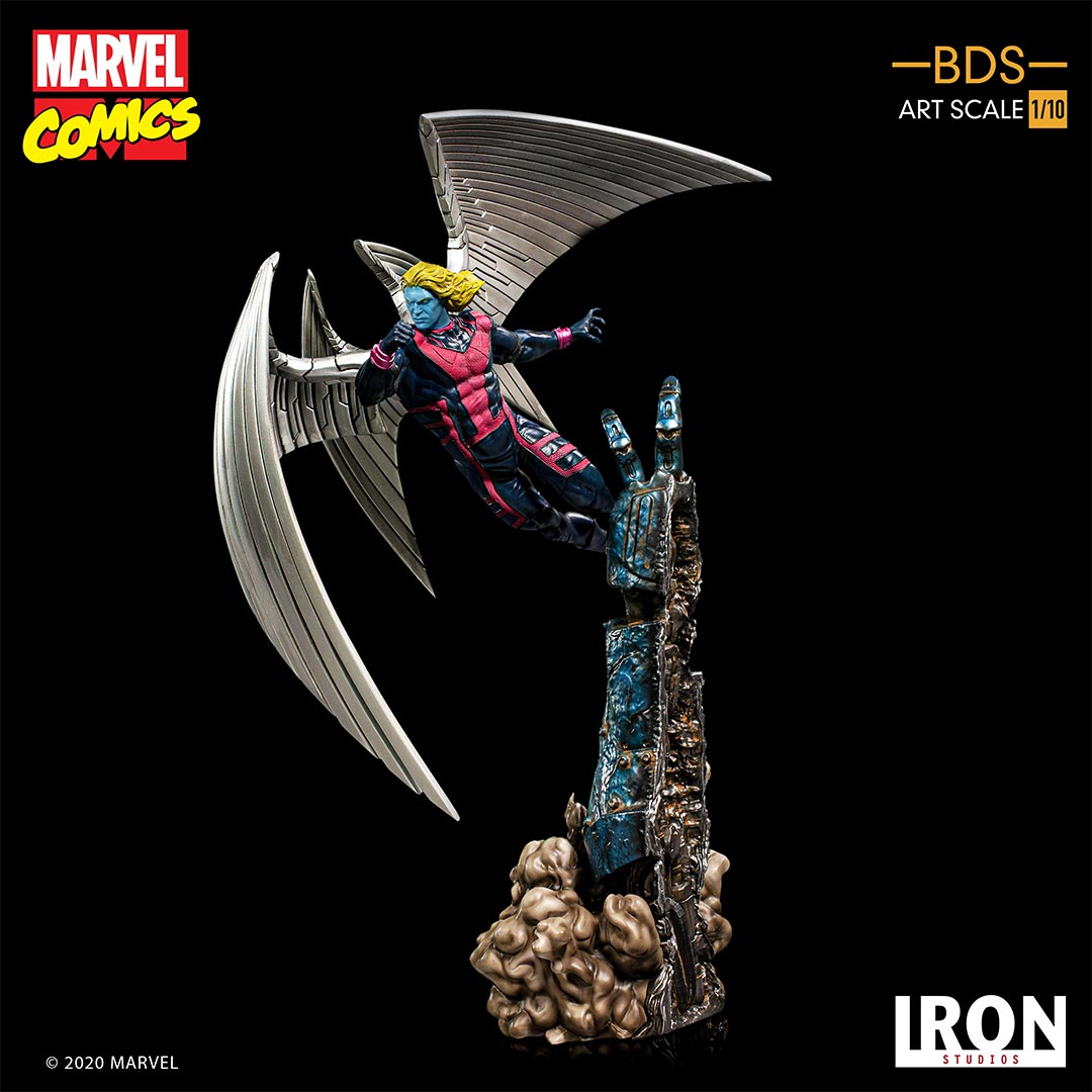 Iron Studios - BDS Art Scale 1:10 - Marvel&#39;s X-Men - Archangel - Marvelous Toys