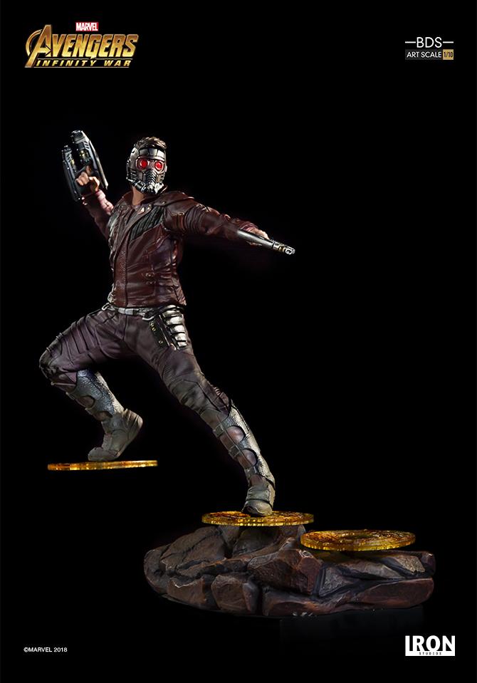 (IN STOCK) Iron Studios - 1:10 BDS Art Scale Statue - Avengers: Infinity War - Star-Lord (Peter Quill)