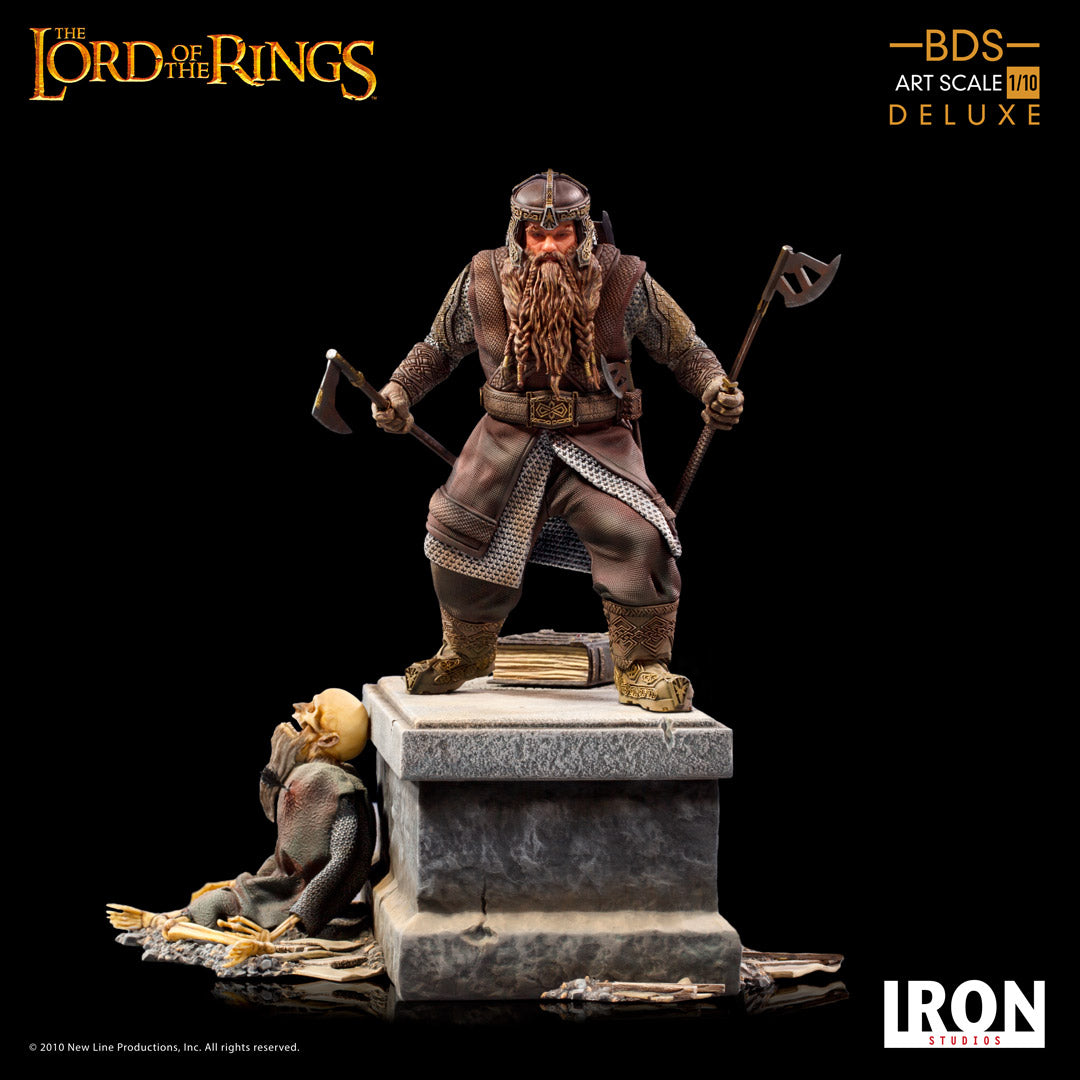 Iron Studios - Deluxe BDS Art Scale 1:10 - The Lord of the Rings - Gimli - Marvelous Toys