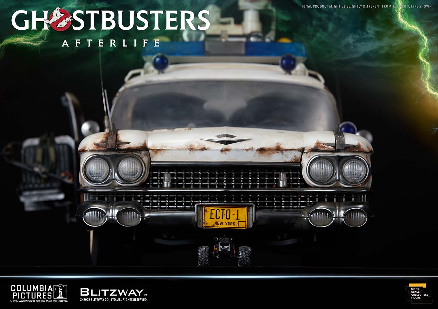 Blitzway - Ghostbusters: Afterlife - Ecto-1 (1/6 Scale) - Marvelous Toys
