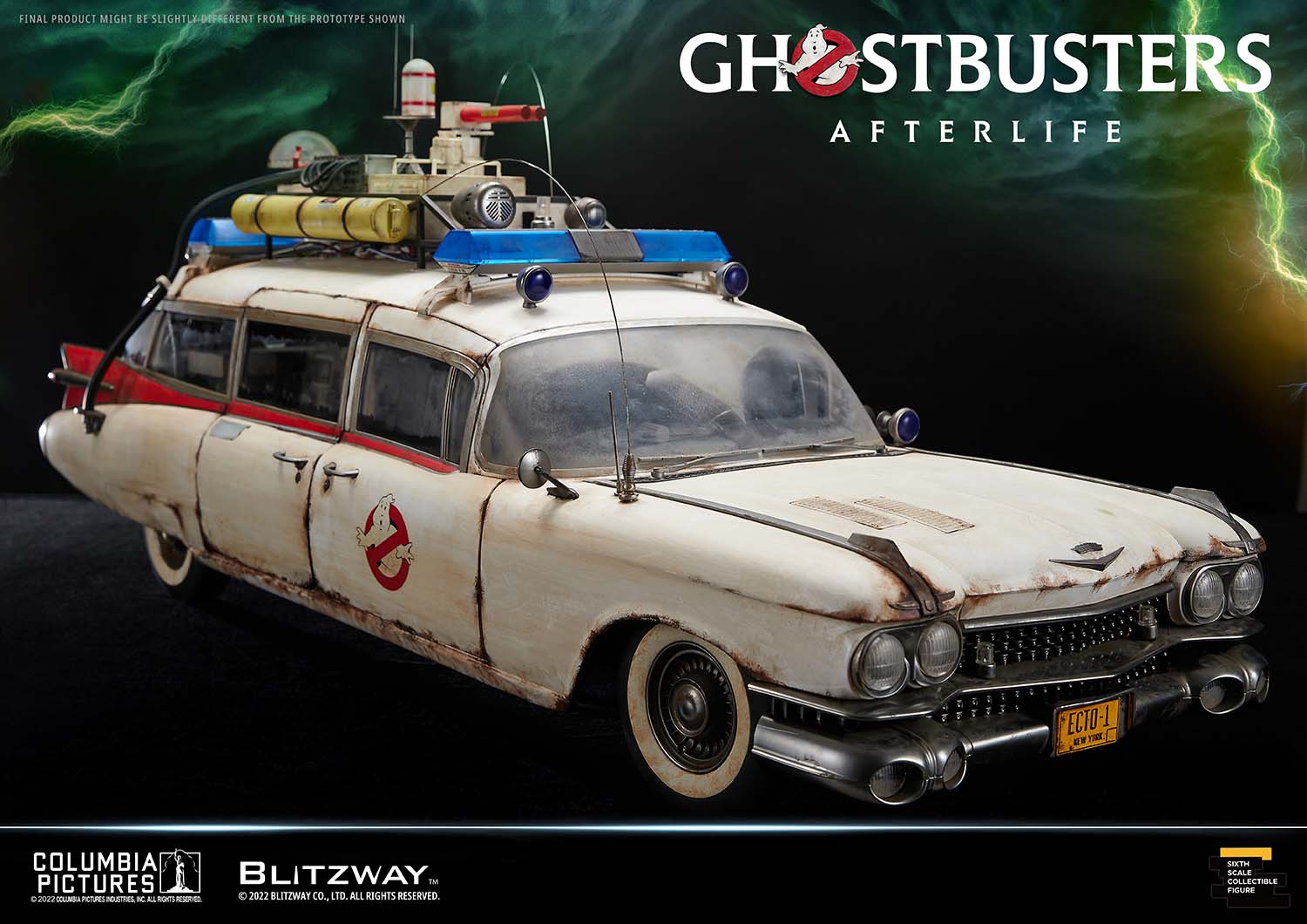 Blitzway - Ghostbusters: Afterlife - Ecto-1 (1/6 Scale) - Marvelous Toys