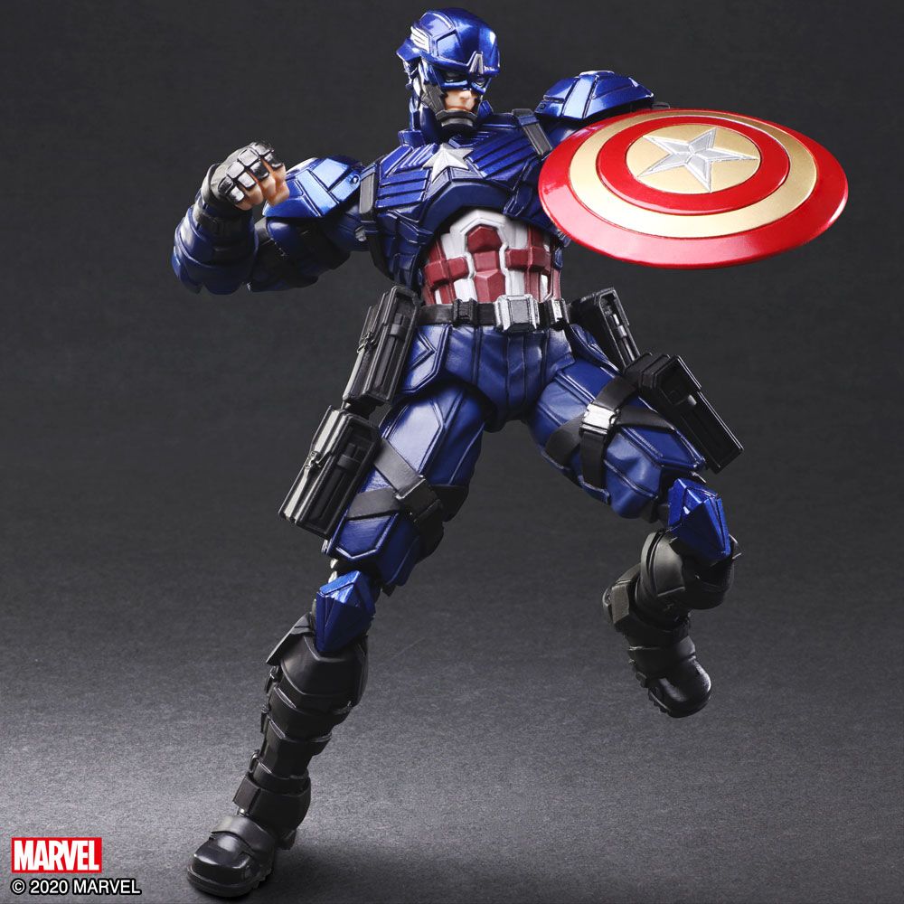 Square Enix - Bring Arts - Marvel Universe Variant - Captain America - Marvelous Toys
