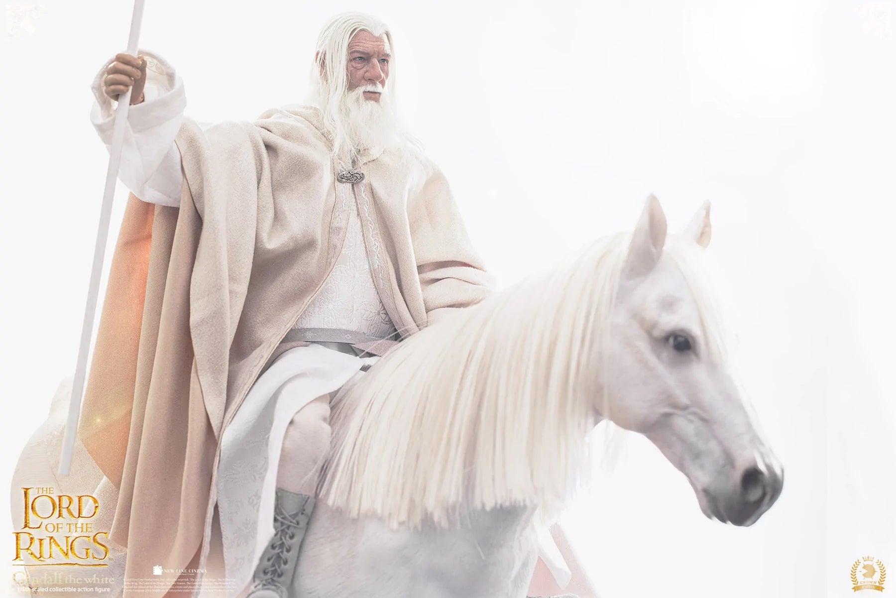 Asmus Toys - The Lord of the Rings - Heroes of Middle-Earth - Gandalf the White & Shadowfax (1/6 Scale) - Marvelous Toys