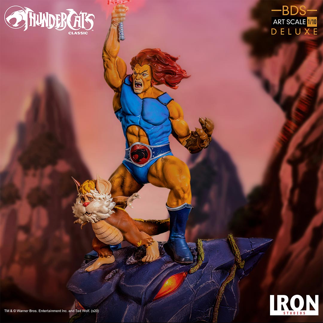 Iron Studios - BDS Art Scale 1:10 - ThunderCats - Lion-O &amp; Snarf - Marvelous Toys