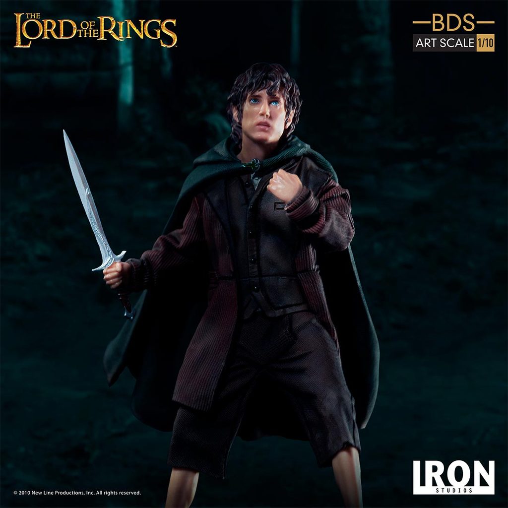 Iron Studios - BDS Art Scale 1:10 - The Lord of the Rings - Frodo Baggins - Marvelous Toys