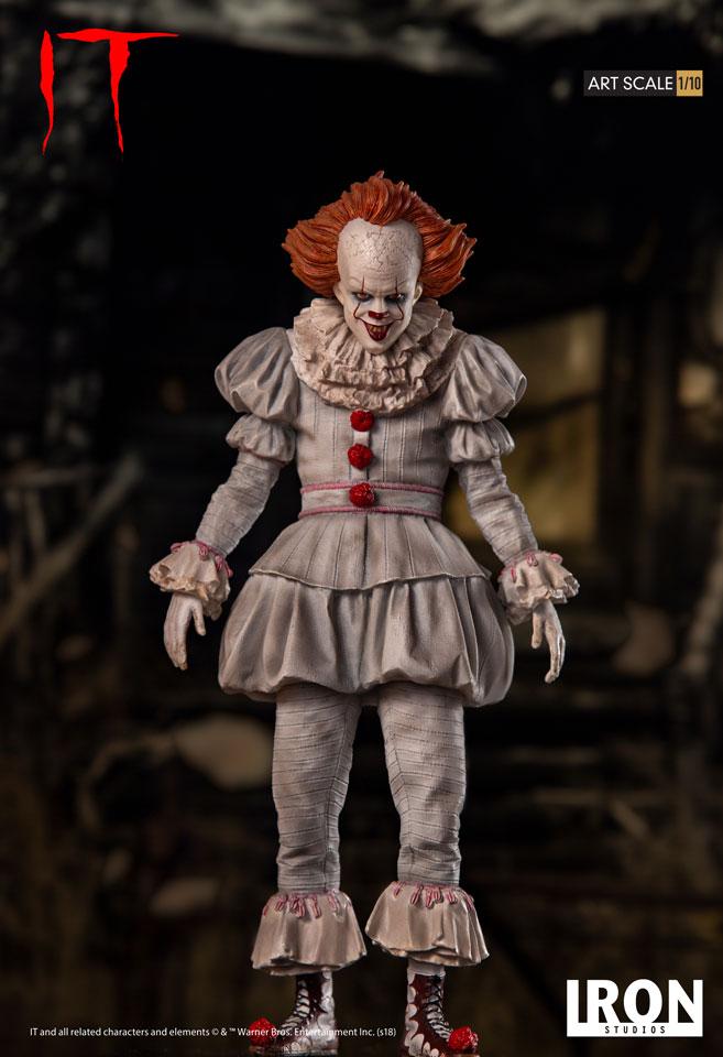 Iron Studios - 1:10 Art Scale Statue - It - Pennywise - Marvelous Toys