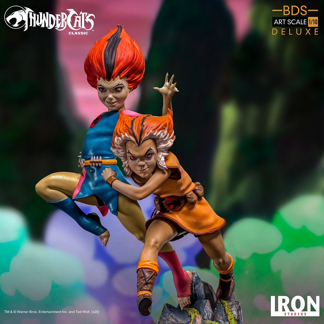 Iron Studios - BDS Art Scale 1:10 - ThunderCats - WilyKit & WilyKat - Marvelous Toys