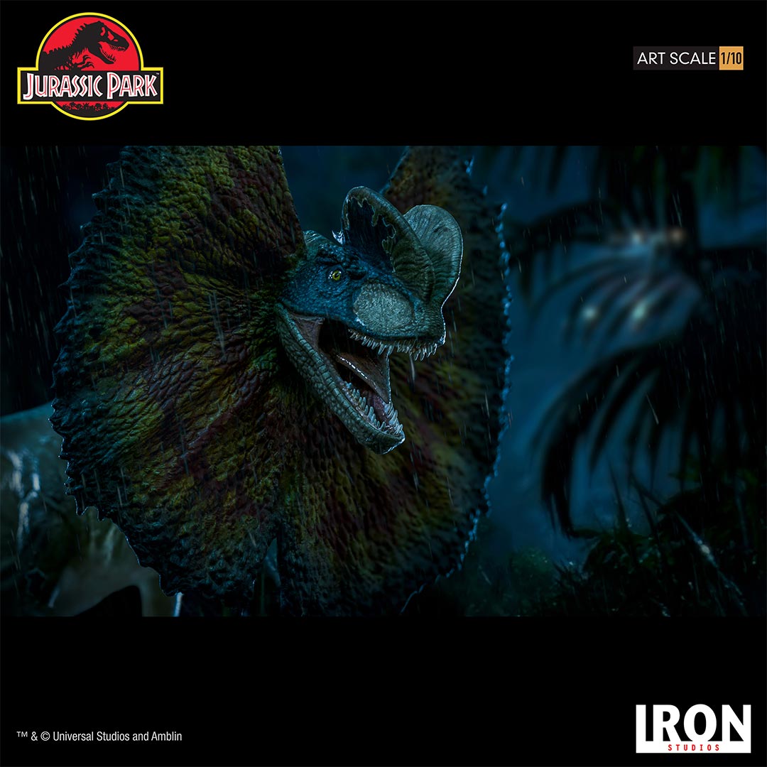 Iron Studios - Art Scale 1:10 - Jurassic Park - Dilophosaurus - Marvelous Toys