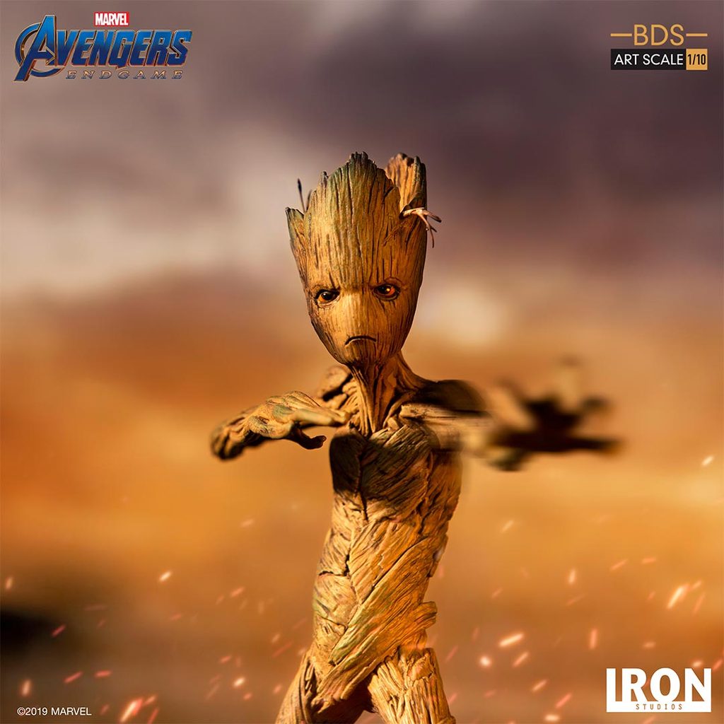 Iron Studios - BDS Art Scale 1:10 - Avengers: Endgame - Groot - Marvelous Toys