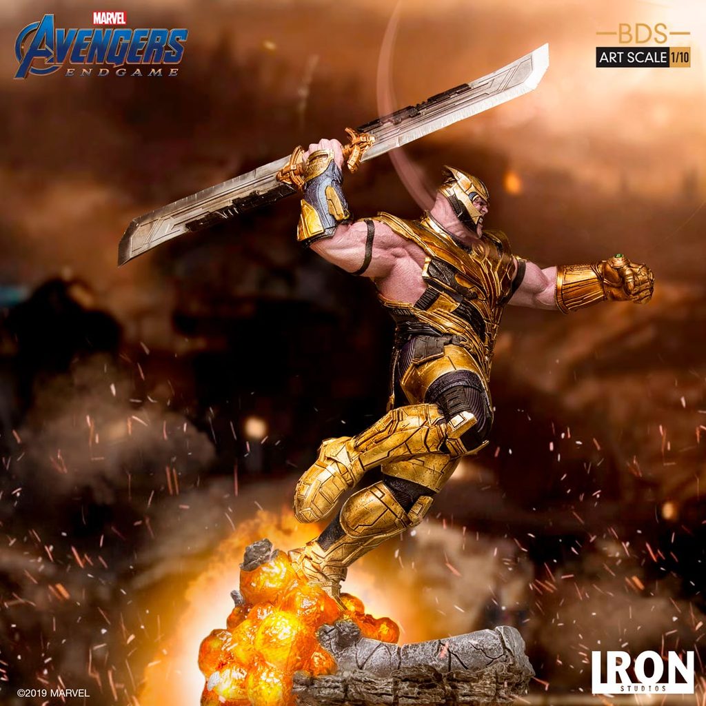 Iron Studios - BDS Art Scale Statue 1:10 - Avengers: Endgame - Thanos - Marvelous Toys