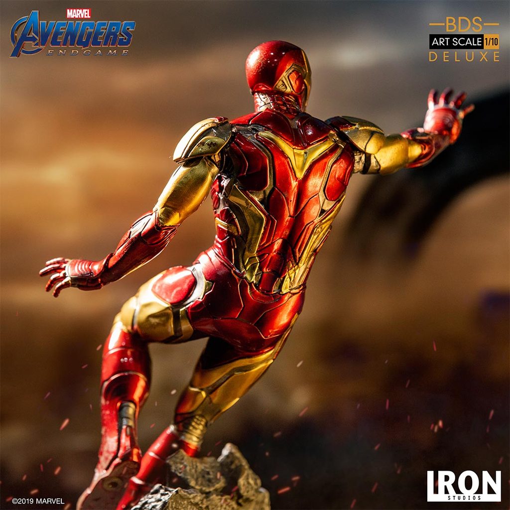 Iron Studios - BDS Deluxe Art Scale Statue 1:10 - Avengers: Endgame - Iron Man Mark LXXXV (85) (Deluxe) - Marvelous Toys
