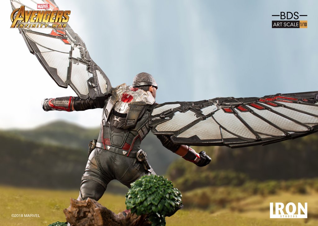 Iron Studios - 1:10 BDS Art Scale Statue - Avengers: Infinity War - Falcon - Marvelous Toys
