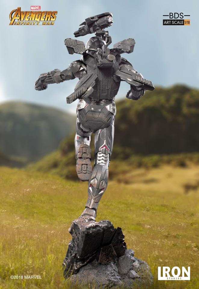 Iron Studios - 1:10 BDS Art Scale Statue - Avengers: Infinity War - War Machine - Marvelous Toys