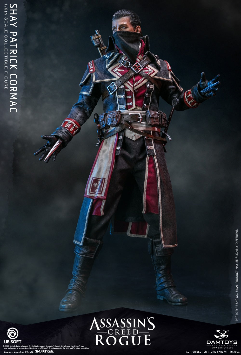 Dam Toys - Assassin&#39;s Creed Rogue - Shay Patrick Cormac (1/6 Scale) - Marvelous Toys